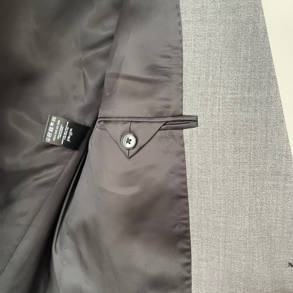 Aritzia Wilfred Francis Oversized Wool Blazer Grey Size L - Picture 10 of 12